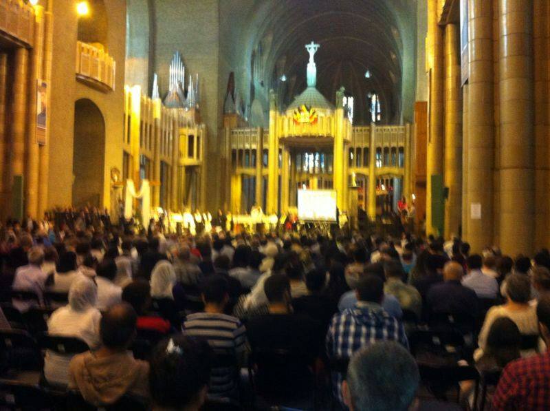 بالصور: قداس في بروكسيل على نية أهالي الموصل بالصور: قداس في بروكسيل على نية أهالي الموصل