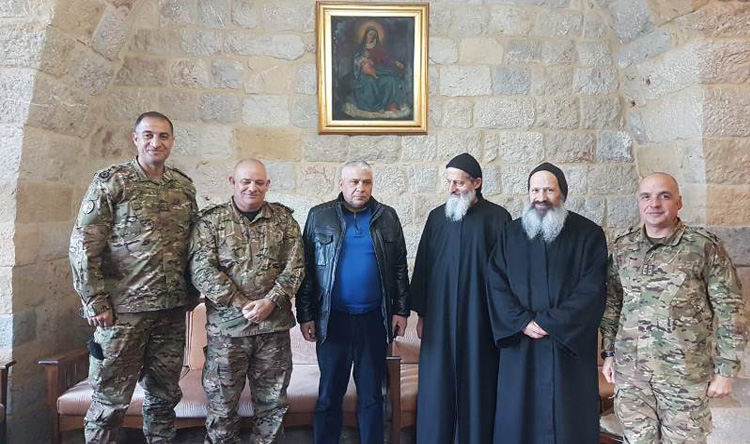 مدير مخابرات الشمال زار وادي قاديشا