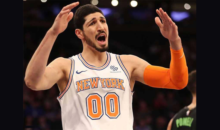 منع نجم الـ "NBA"‏ التركي من السفر إلى لندن