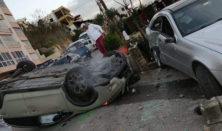 جريح على طريق بقاق الدين