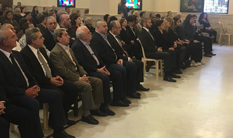 قداس في ذكرى استشهاد جوزيف بو عاصي