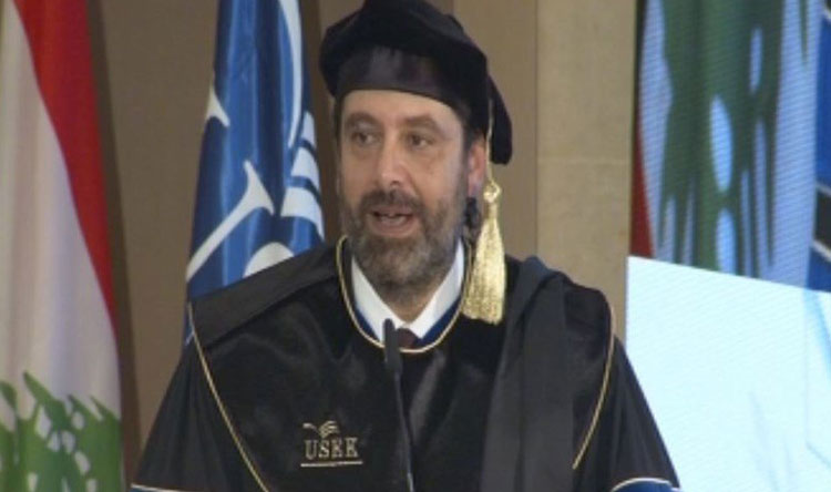 الحريري: لبنان بمنأى عن المشاكل والحروب