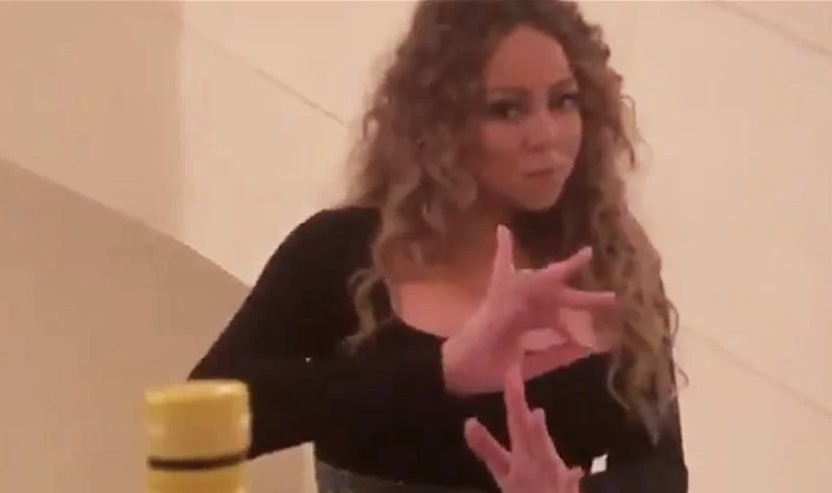 بالفيديو: ماريا كاري تقوم بتحدي "bottlecapchallenge" 