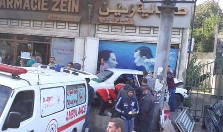 4 جرحى على باب صيدلية في الضنية!