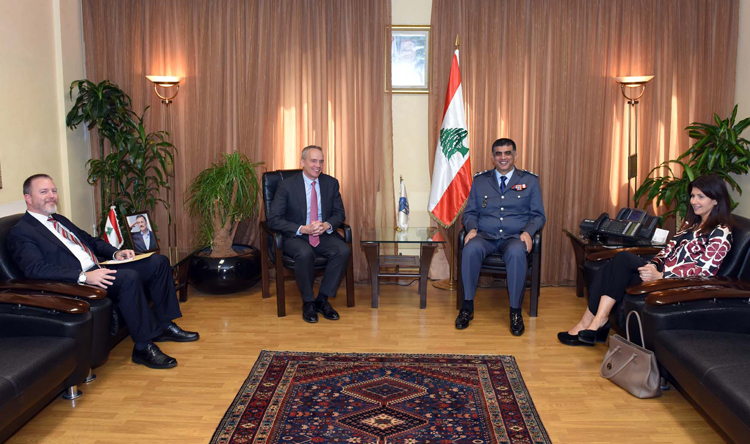 اللواء عثمان إستقبل القائم بأعمال السفارة الأميركية في لبنان