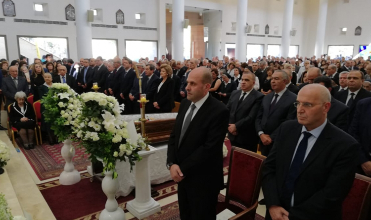 زحلة ودعت المطران جورج إسكند