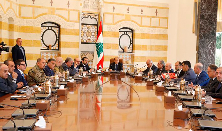 رئيس الجمهورية ترأس اجتماع المجلس الاعلى للدفاع وتدابير امنية وتوصية بتنفيذ مشاريع انمائية في البقاع وبعلبك