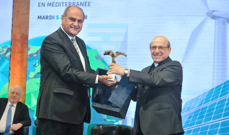 حفل توزيع جائزة "غايا" العالمية ومؤتمر حول التنمية المستدامة في جامعة الروح القدس برعاية رئيس الجمهورية