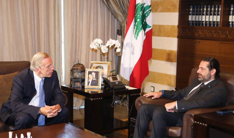 الحريري التقى سفير بلجيكا وتابع الاقتراح الروسي لعودة النازحين