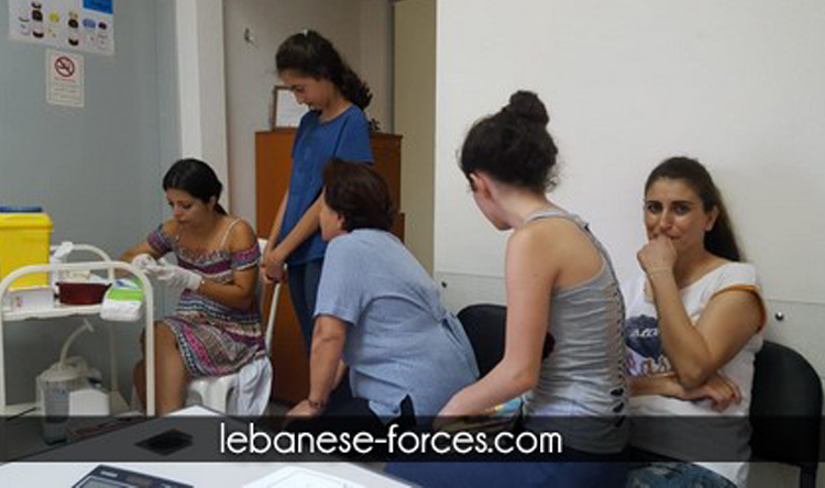 بلدية نهر ابراهيم تنظم حملة لفحص فقر الدم بشكل مجاني
