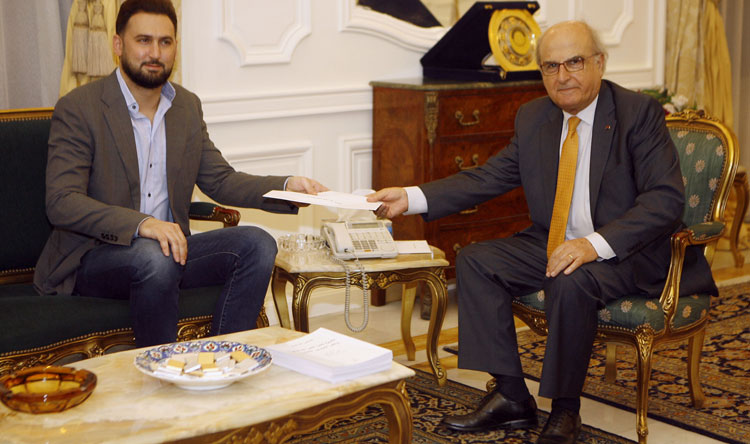 جنبلاط التقى رئيس المجلس الدستوري