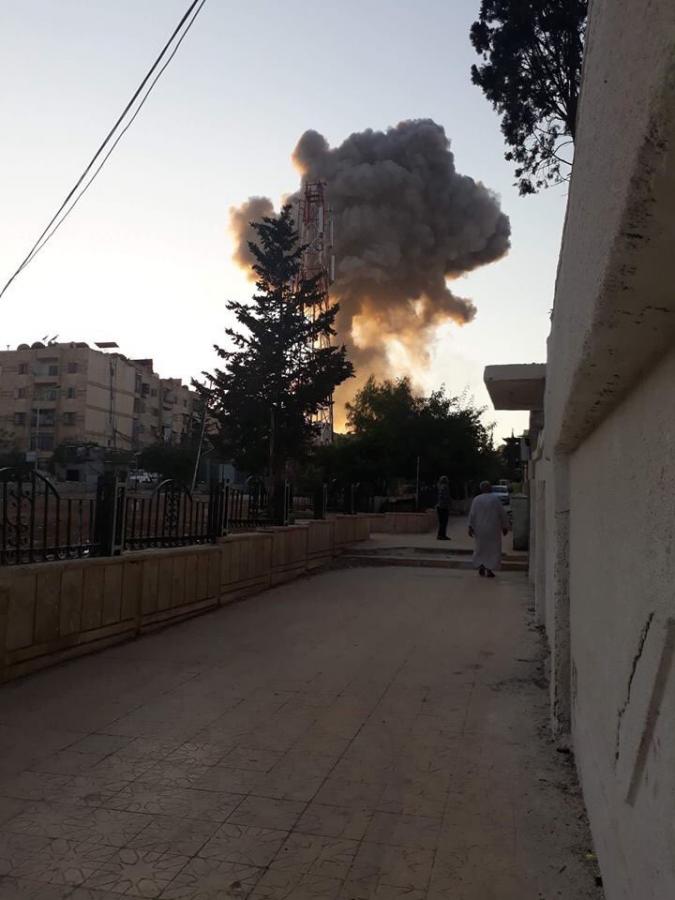 بالصور والفيديو: انفجارات تهز مواقع النظام في حلب
