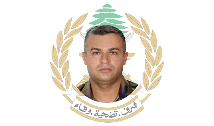 قيادة الجيش نعت الرقيب الشهيد قاسم محمد وهبي