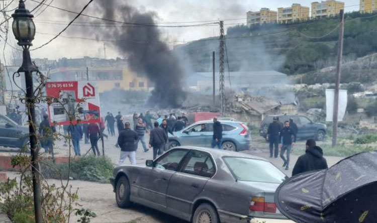 بالفيديو ـ جنوب لبنان: غارة إسرائيلية على عدشيت.. دمار وسقوط إصابات