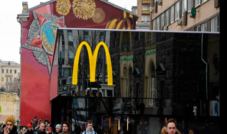 Macdo Burger King Russia  