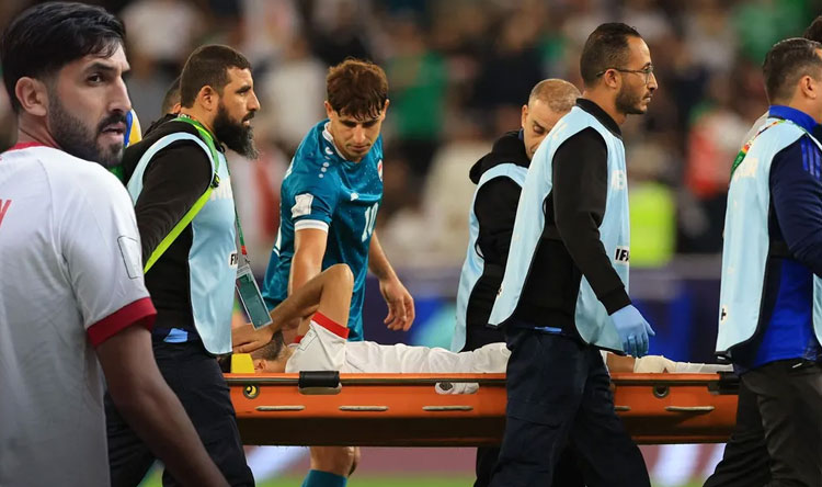 إصابة نجم منتخب الأردن