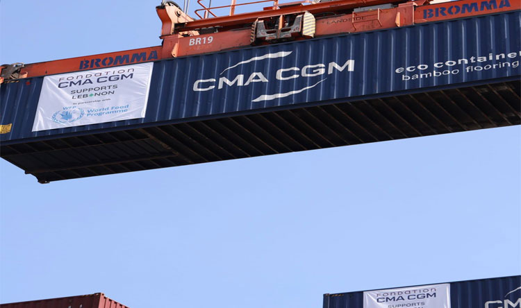 CMA CGM Foundation delivers 1000 tons aid