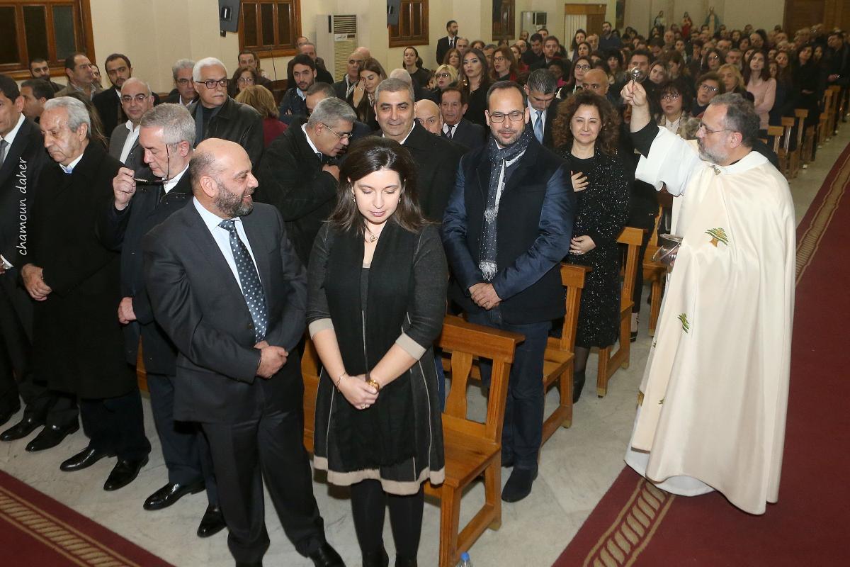 بالصور قداس لجهاز الشؤون الاجتماعية في "القوات" بحضور