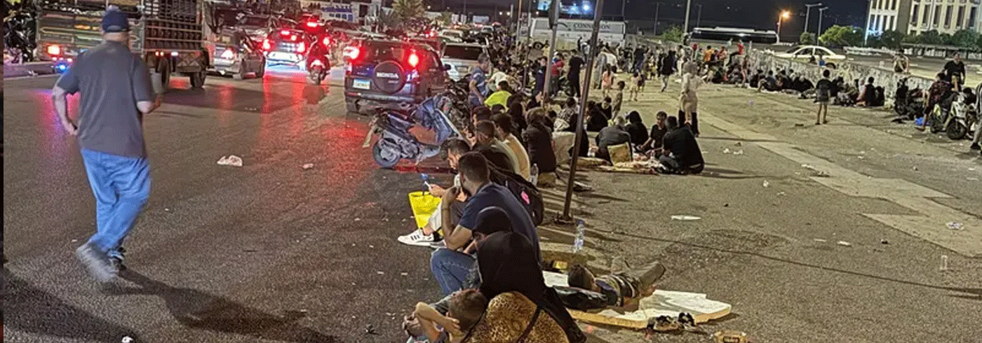ليل عنيف ودمار لا يوصف في الضاحية.. لبنانيون فروا مشياً إلى الطرقات