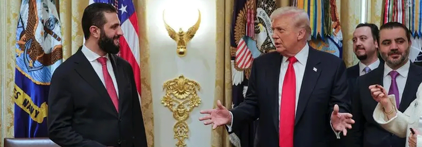 بعد اجتماع تاريخي في البيت الأبيض.. ترامب يشيد بالشرع 