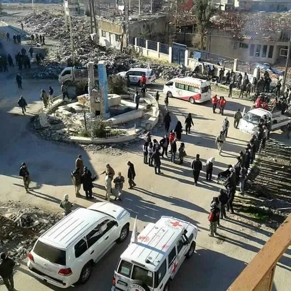 بالصور انطلاق المرحلة الثانية من صفقة نظام الأسد و