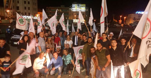 بالصور: تجمع “القوات”- كسروان في الملعب البلدي جونيه
