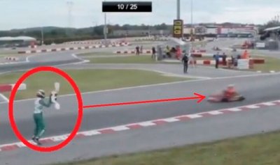 فضيحة “سائق غاضب” ببطولة العالم للكارتينغ في إيطاليا