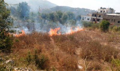 إخماد حرائق في الضنية