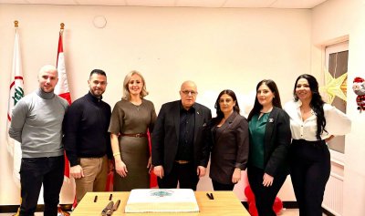 مركز ستوكهولم – “القوات” أقام عشاءه الميلادي في قاعة كنيسة مار مارون ساترا