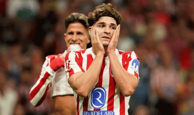 توتر داخل أتلتيكو مدريد بسبب ألفاريز